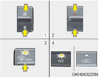 1.Set the fan speed to the desired position.