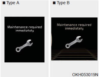 1.If the transmission is not operated as normal, the warning will be illuminated.