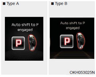 7.While stopping in [D], [R] and [M], when you get off the vehicle, the warning