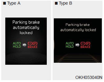 If the EPB is applied while Auto Hold is activated because of ESC (Electronic