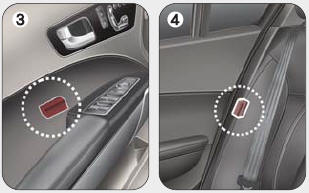 (3) Side impact sensor (front)