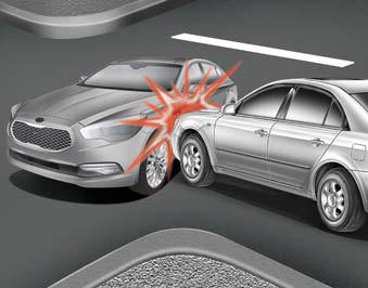 Front air bags may not inflate in side impact collisions, because occupants move