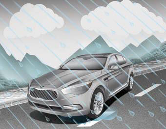 Rain and wet roads can make driving dangerous, especially if youre not prepared